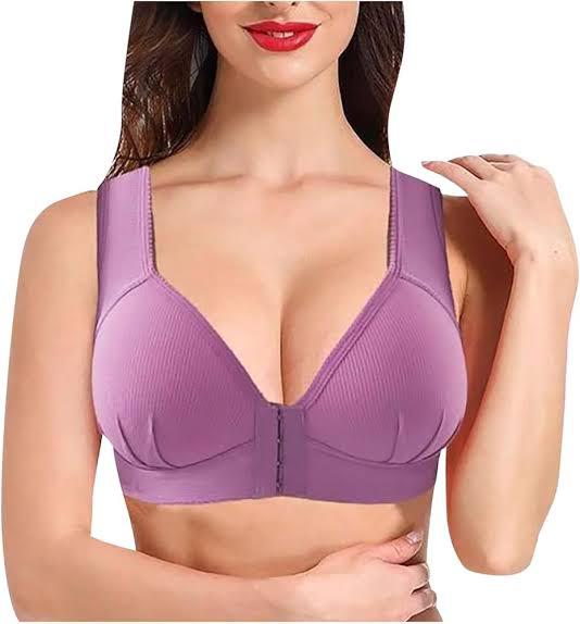 Front Open Padded Bra with hooks
