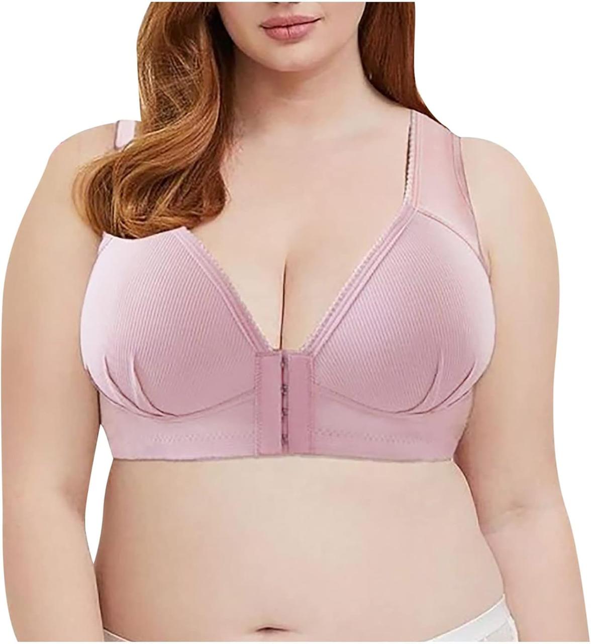 Front Open Padded Bra with hooks