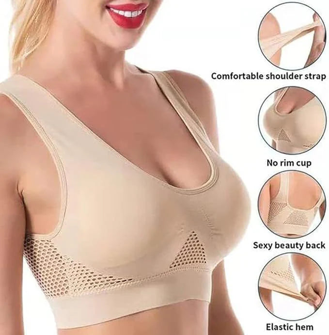 BUY 1 Get 2 FREE Breathable Cool Liftup Air Bra