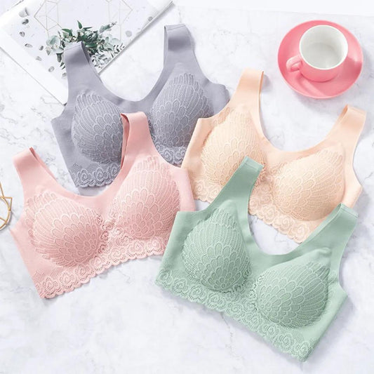 BUY 1 GET 1FEE Women One Piece Wire Free Seamless Underwear Comfortable Sports Bras