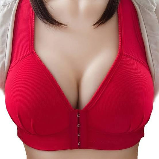 Front Open Padded Bra with hooks